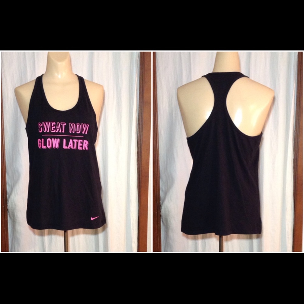 Women's Size L Nike Dri-Fit Razorback Tank Top